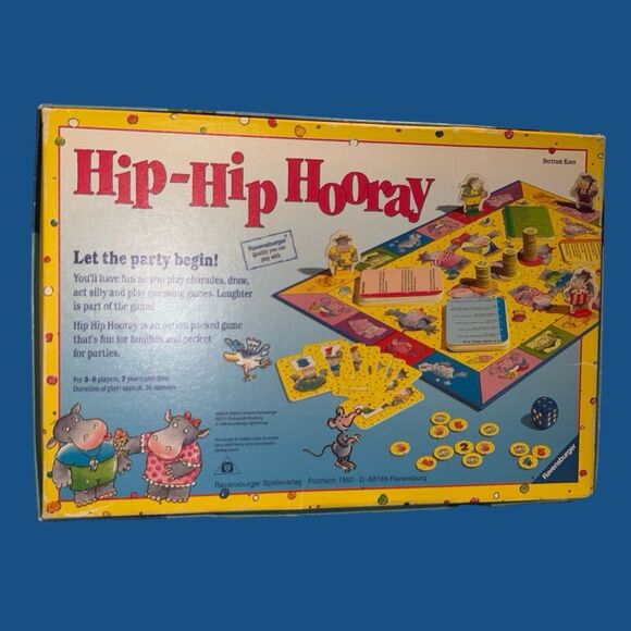 1994 Vintage Hip-Hip Hooray Game by Ravensburger - Picture 8 of 9